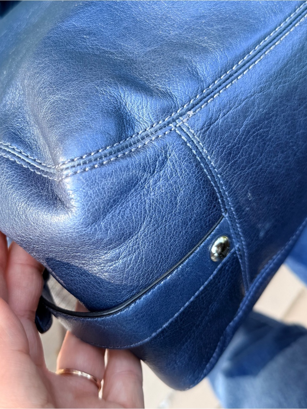 Coach Madison Maggie Hobo Handbag - Picture 9 of 14